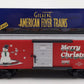 American Flyer 6-48346 S Gauge 2002 Christmas Boxcar LN/Box