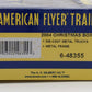 American Flyer 6-48355 S Gauge 2004 Christmas Box Car NIB