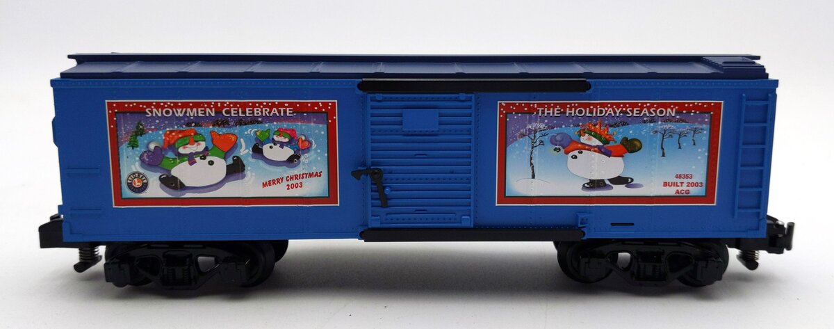 American Flyer 6-48353 S Gauge 2003 Christmas Boxcar NIB