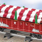American Flyer 6-48553 S Christmas Gondola With Candy Canes Load