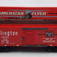 American Flyer 6-48478 S Scale Burlington NASG Boxcar #792 LN/Box