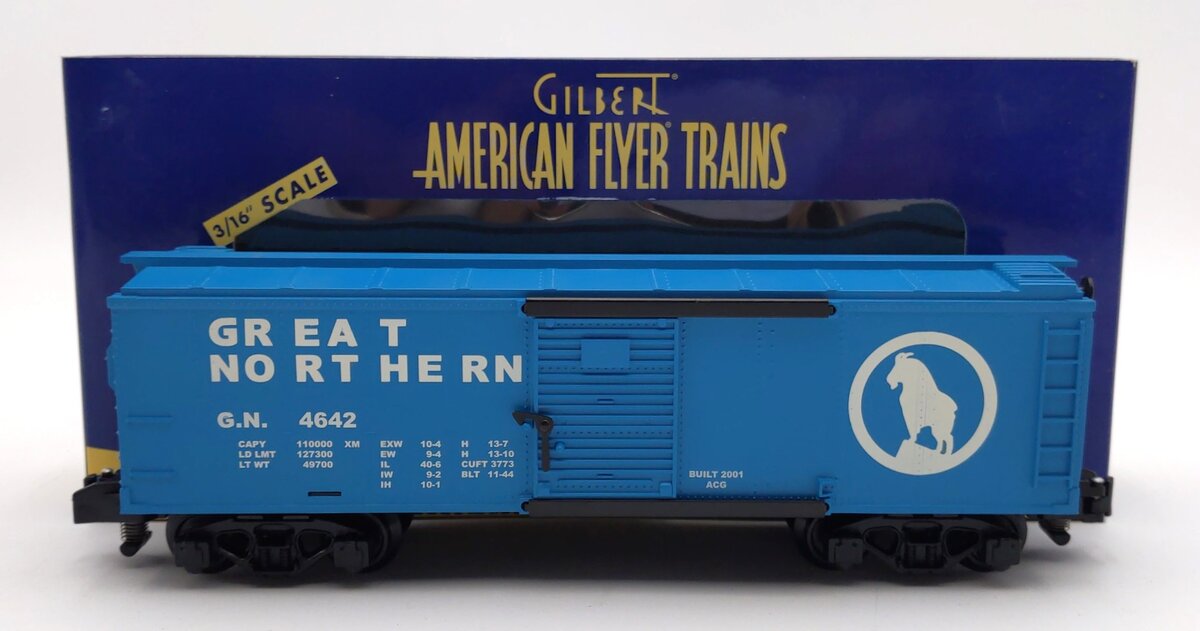 American Flyer 6-48343 S Gauge Great Northern Box Car #4642 LN/Box