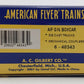 American Flyer 6-48343 S Gauge Great Northern Box Car #4642 LN/Box