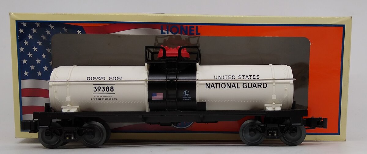 Lionel 6-39388 O USA/National Guard Tank Car