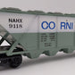 Lionel 6-9118 O Gauge LCCA-1974 Corning 4-Bay Covered Hopper VG/Box