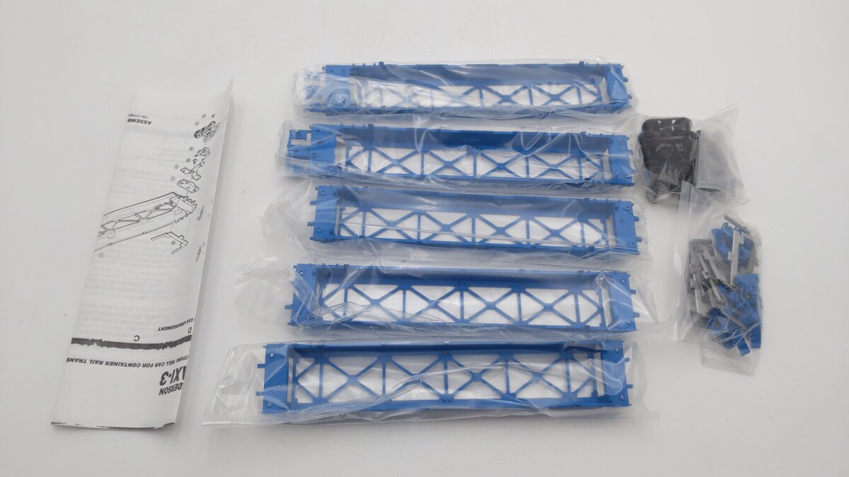 Athearn 5923 HO Scale APLX Gunderson MAXI-III Husky Stack Kit (Pack of 5)