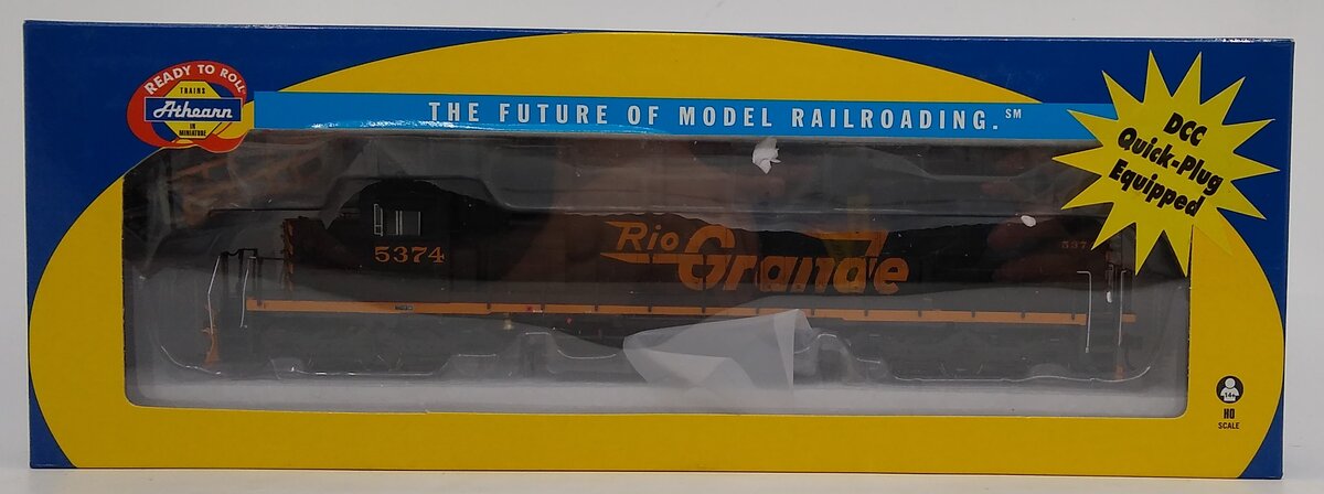 Athearn 95141 HO Denver & Rio Grande Western SD40T-2 Diesel Locomotive #5374 LN/Box