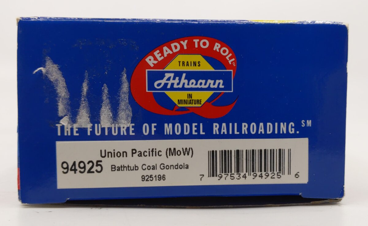 Athearn 94925 HO Union Pacific Bathtub Coal Gondola #925196