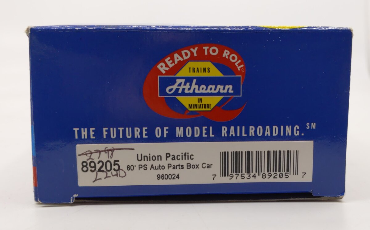 Athearn 89205 HO Scale Union Pacific 60' PS Auto Parts Boxcar #960024