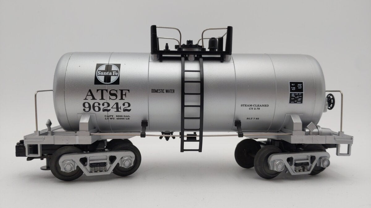 MTH 20-96022 O Gauge Santa Fe 8000 Gallon Tank Car #96242