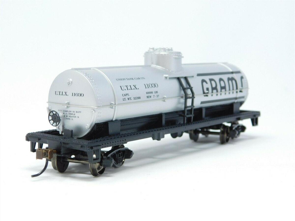 Bachmann 17846 HO Gramps 40' Single-Dome Tank Car (Silver)