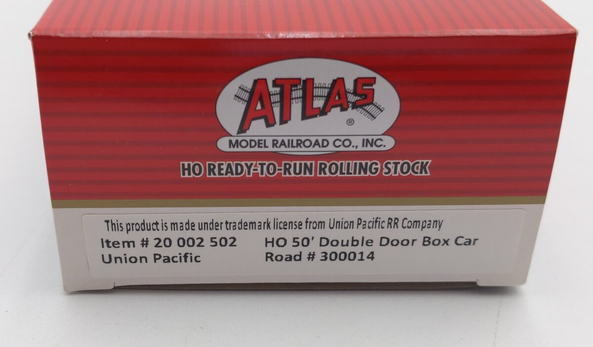 Atlas 20002502 HO Union Pacific 50' Boxcar #300014