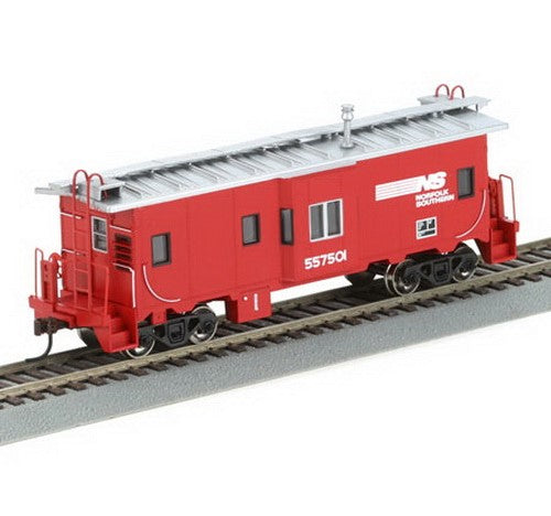 Athearn 74714 HO Scale Norfolk Southern Bay Window Caboose #557501