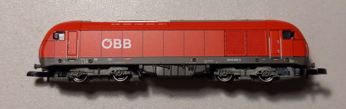 Marklin 88880 Z OBB Class 2016 Hercules General-Purpose Diesel Locomotive