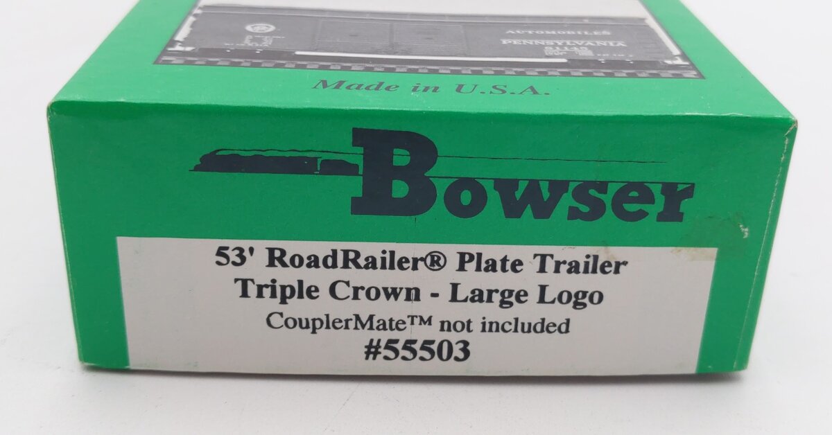 Bowser 55503 HO Triple Crown Road Railer Trailer Kit
