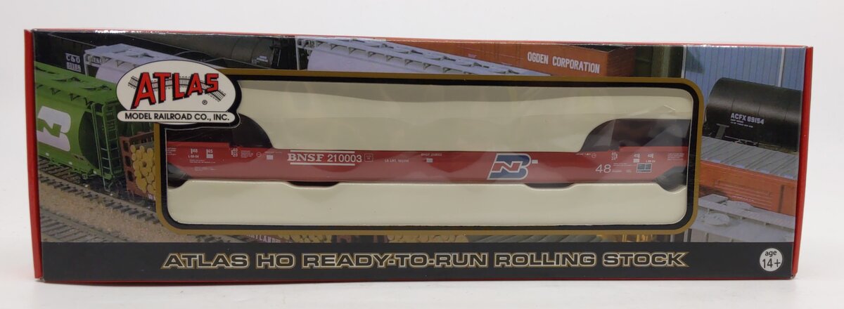 Atlas 20000149 HO BNSF Gunderson 48' Well Car #210003