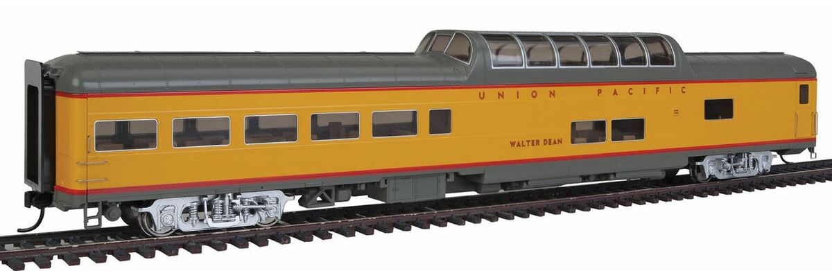 Walthers 920-18202 HO Union Pacific Walter Dean 85' ACF Dome Lounge Standard