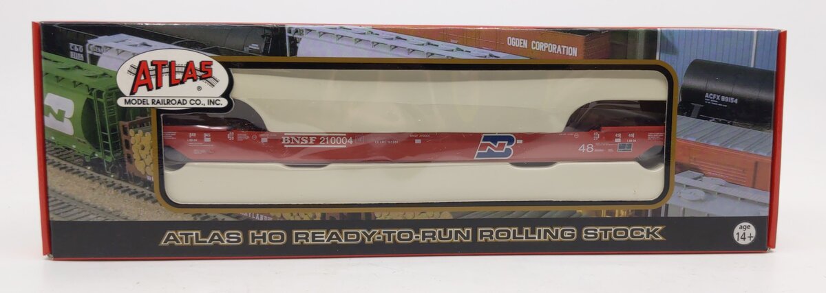 Atlas 20000150 HO BNSF Gunderson 48' AP Well Car #210004