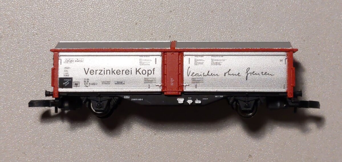 Marklin 80031 Z Scale 2020 Museum Sliding Door Boxcar