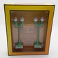 MTH 30-1071 O Scale Green Twin Teardrop Street Lamp N0. 580-2 (Set of 2) NIB
