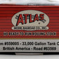 Atlas 559005 HO British America 33K Gallon Tank Car #63569 MT/Box