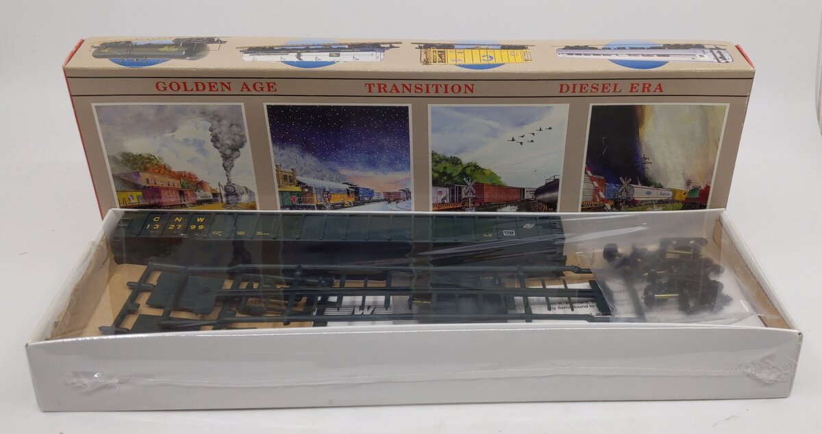 Walthers 932-3255 HO Chicago and Northwestern 65' Mill Gondola Kit #132799 MT/Box