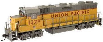 Atlas 10000492 HO Union Pacific GP39-2 Phase 1 Diesel Locomotive #1229