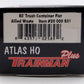 Atlas 20000831 HO Allied Waste 85' Trash Container Flat Car #20189