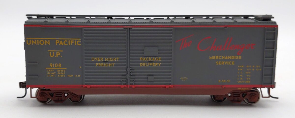 Athearn 70884 HO UP/Challenger 40' Double Door Boxcar #9108