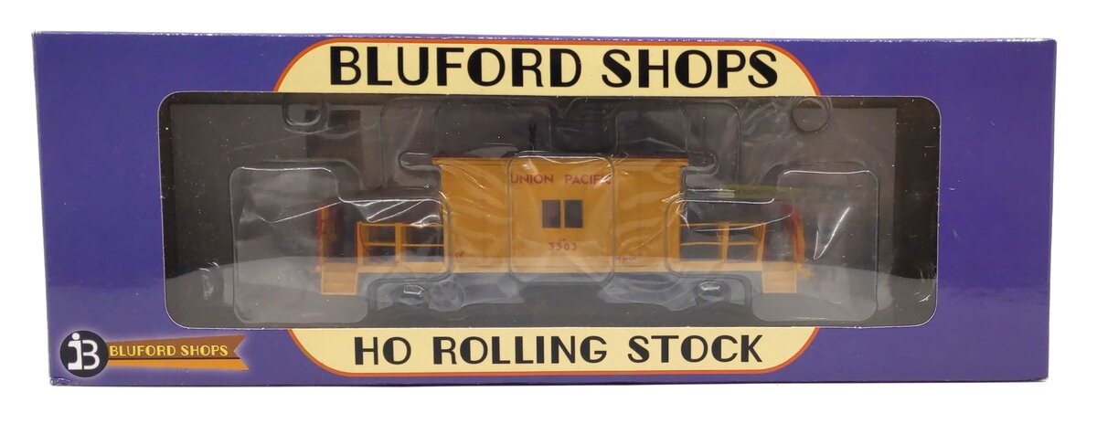 Bluford Shops 34391 HO Scale Union Pacific Short Roof Transfer Caboose #3303