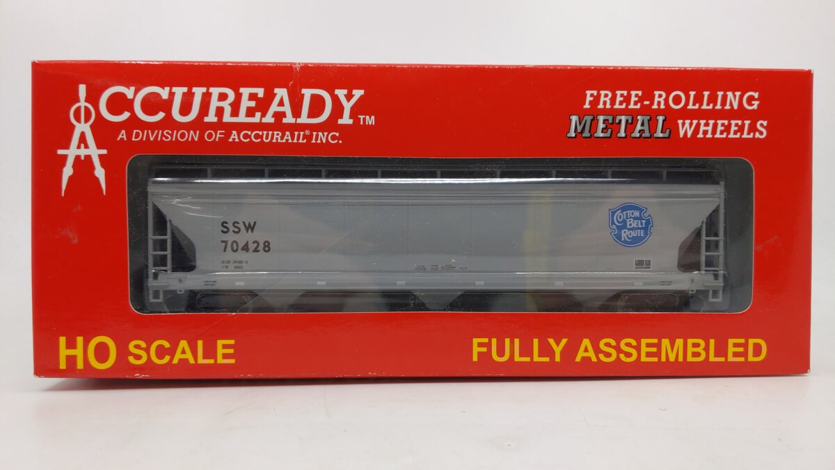Accurail 92076 HO Cotton Belt ACF 3-Bay Hopper #70428