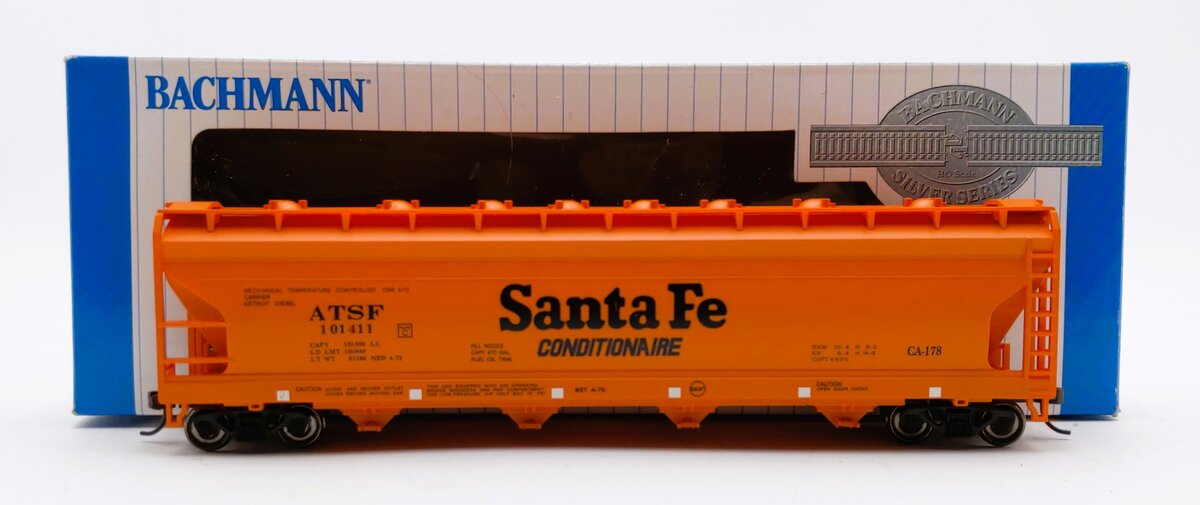 Bachmann 17502 HO Atchison, Topeka & Santa Fe 56' ACF Center-Flow Covered Hopper