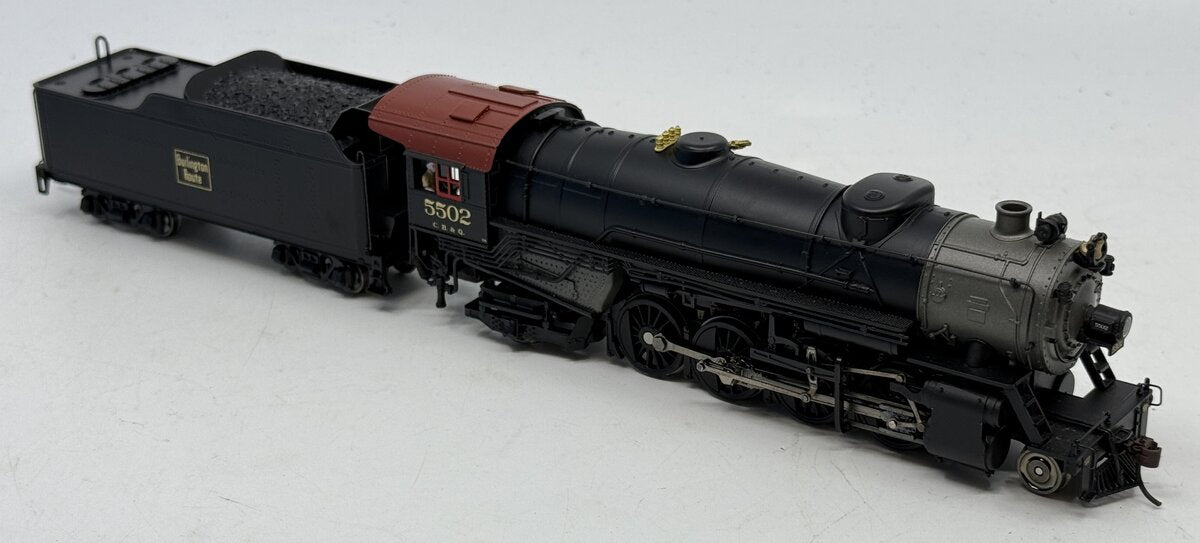 Broadway Limited 5148 HO Chicago, Burlington & Quincy Heavy 2-8-2 Mikado #5502