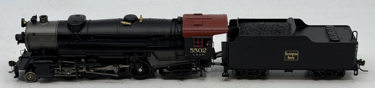 Broadway Limited 5148 HO Chicago, Burlington & Quincy Heavy 2-8-2 Mikado #5502