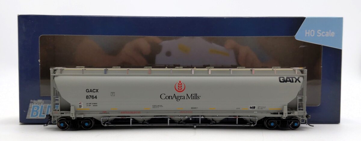 BLMA Models 54007 HO Scale ConAgra Mills Trinity 5660 PD Covered Hopper #8764