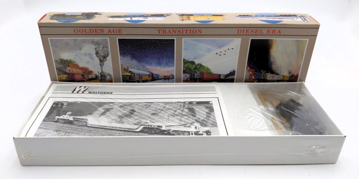 Walthers 932-5631 HO TTX 75' 4-Truck Depressed Center Flat Car Kit #130556 MT/Box