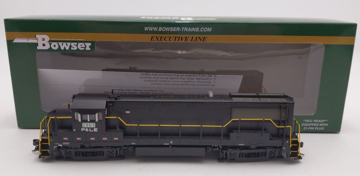 Bowser 24545 HO Pittsburgh & Lake Erie U-25B Diesel Locomotive #2805 w/Sound/DCC