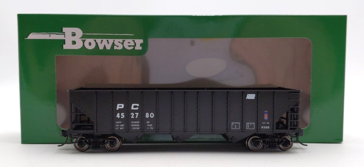 Bowser 42927 HO Penn Central H39B 70 Ton 12 Panel Triple Hopper Car RTR #452780