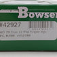 Bowser 42927 HO Penn Central H39B 70 Ton 12 Panel Triple Hopper Car RTR #452780