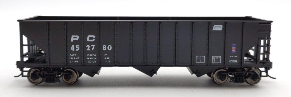 Bowser 42927 HO Penn Central H39B 70 Ton 12 Panel Triple Hopper Car RTR #452780