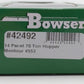 Bowser 42492 HO Montour 70-Ton 14-Panel 3-Bay Hopper #553