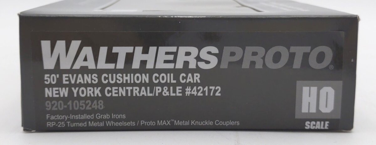 Walthers 920-105248 HO NYC/P&LE 50' Evans Cushion Coil Car #42172