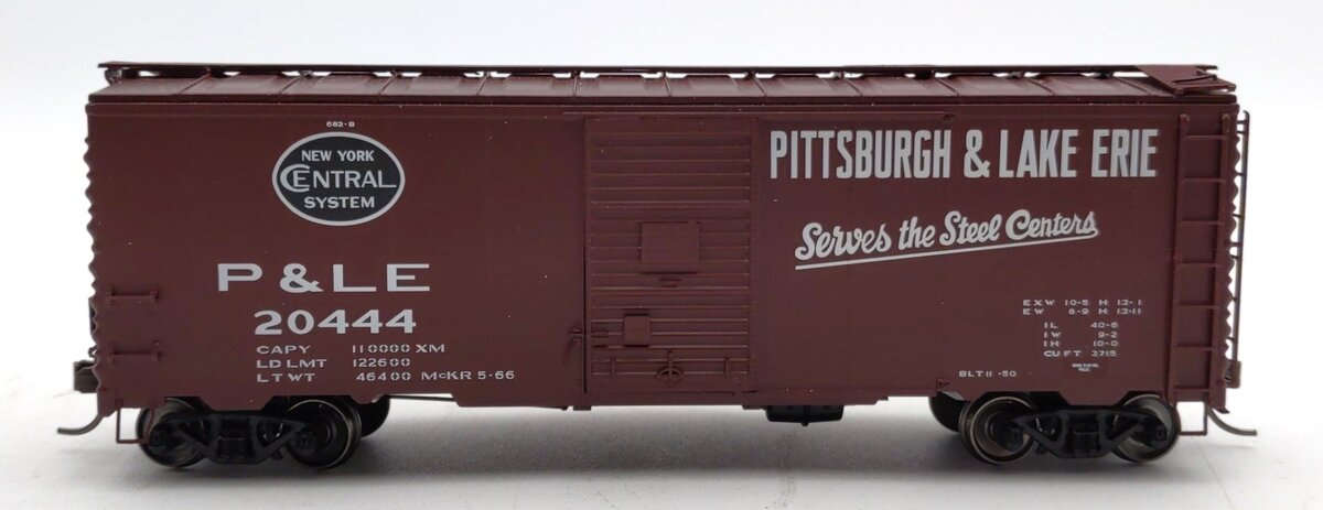 Atlas 20004776 HO Pittsburgh & Lake Erie 40' Postwar with 6' Door Box Car #20444