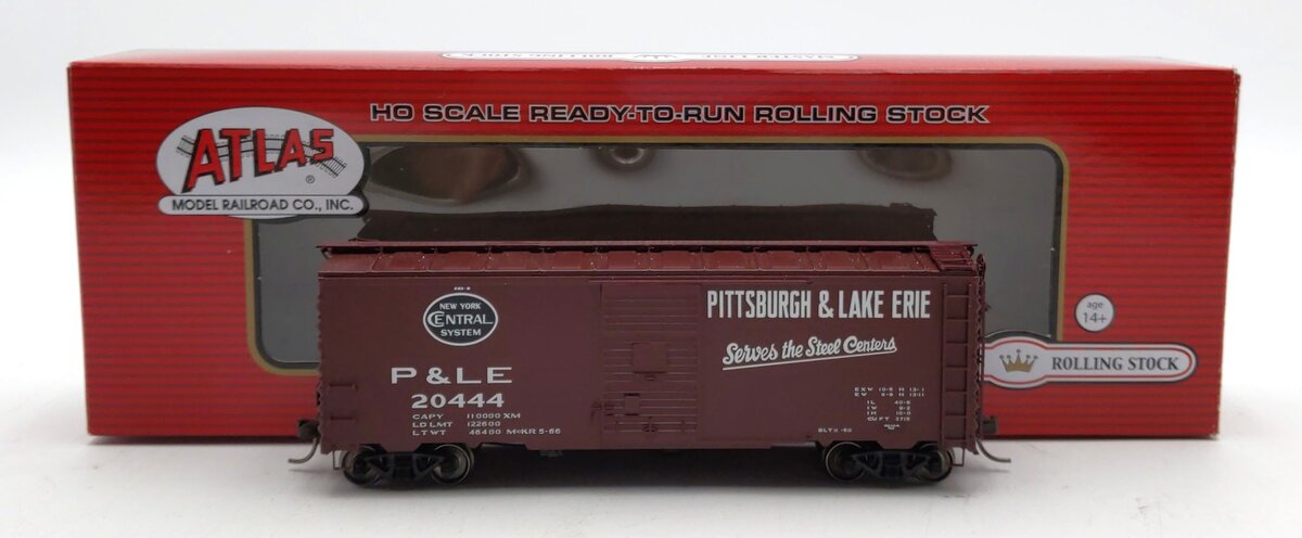 Atlas 20004776 HO Pittsburgh & Lake Erie 40' Postwar with 6' Door Box Car #20444