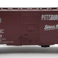 Atlas 20004774 HO Pittsburgh & Lake Erie 40' Postwar with 6' Door Box Car #20230