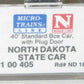 Micro-Trains 02100405 N Scale North Dakota 40' Standard Plug Door Boxcar #1889 LN/Box