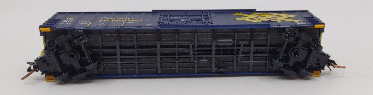 Micro-Trains 02700040 N Ontario Northland 50' Plug Door Rib Side Boxcar #7409 LN/Box