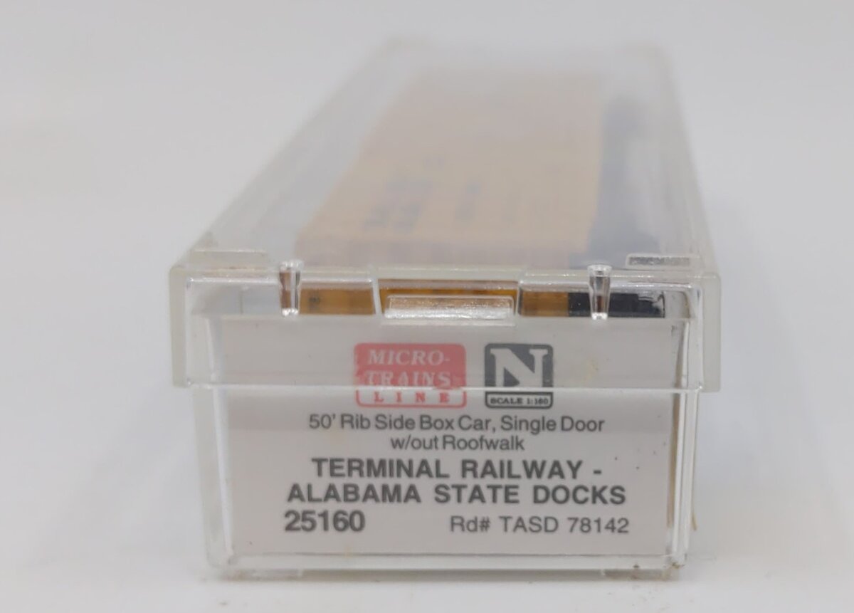 Micro-Trains 02500160 N TASD 50' Single Door Rib Side Boxcar w/o Roofwalk #78142