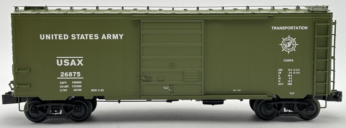 Lionel 6-82622 O US Army PS-1 Boxcar                             LN/Box