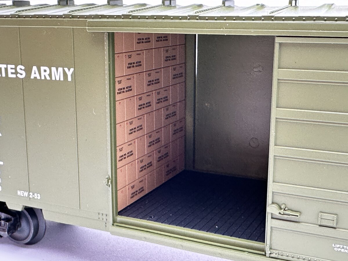 Lionel 6-82622 O US Army PS-1 Boxcar                             LN/Box